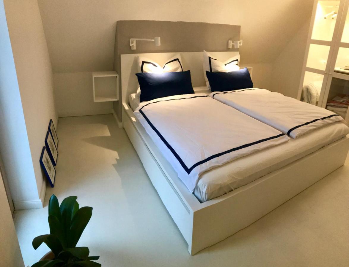 Moorblick! Grosse Dachwohnung Mit Kamin Und Sauna Leck Eksteriør bilde