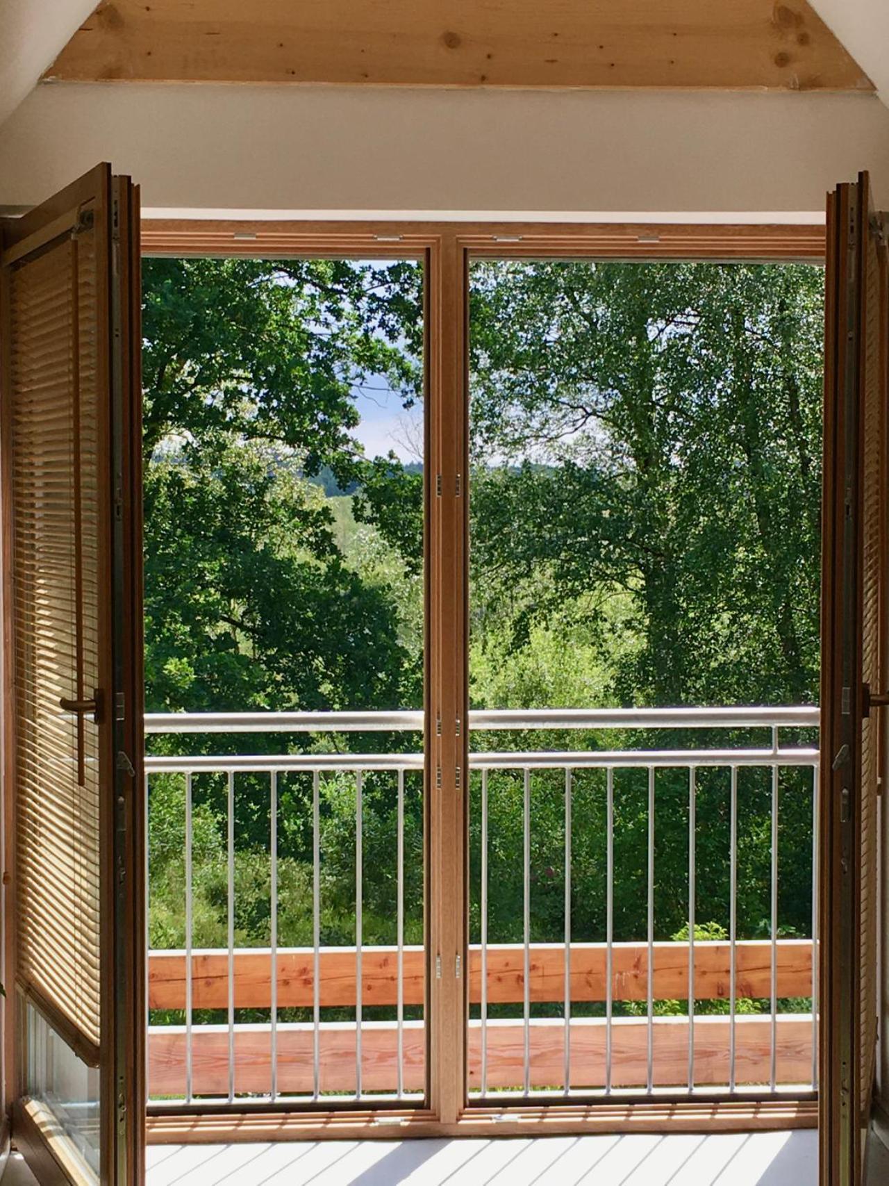 Moorblick! Grosse Dachwohnung Mit Kamin Und Sauna Leck Eksteriør bilde